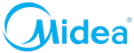 Логотип фирмы Midea в Кургане